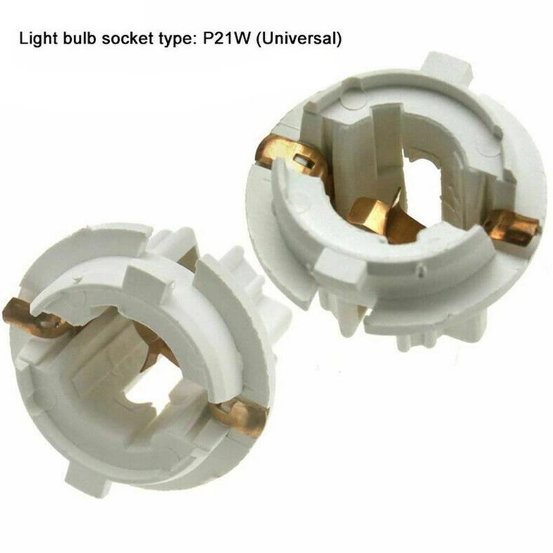 Powerful 5PCS Car Rear Tail Light Brake Lamp Holder P21W Bulb Socket Holder 63216943036 For-BMW X3 X5 E53 E65 E66 E83 E70