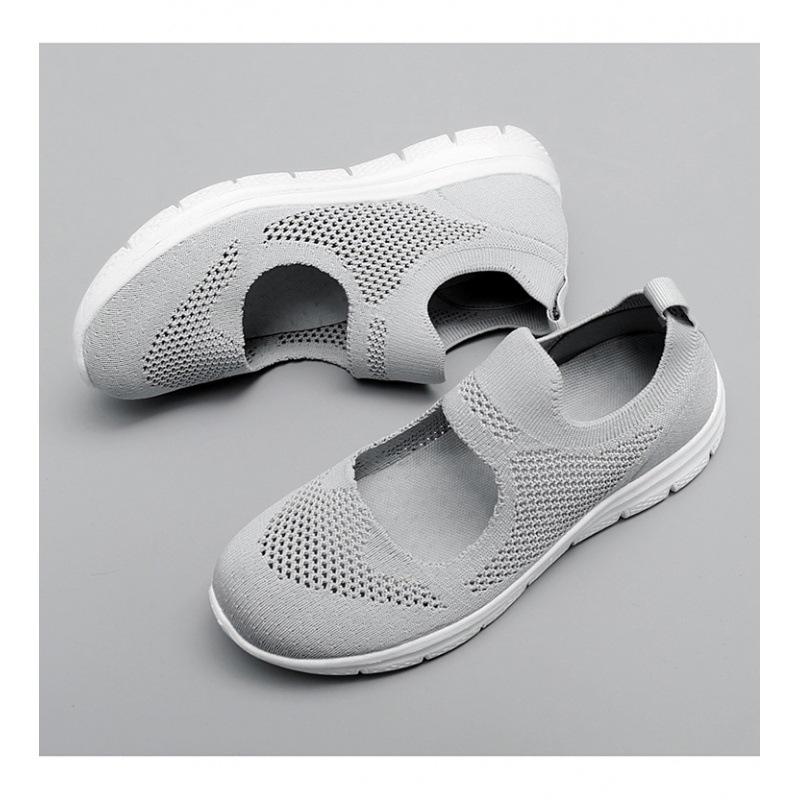 

2025 новая дышащая удобная и легкая повседневная женская обувь 42 серый