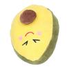 Avocado Shape Pet Chew Toy Plush Dog Playing Teething Toys with Sound for Small Dogs