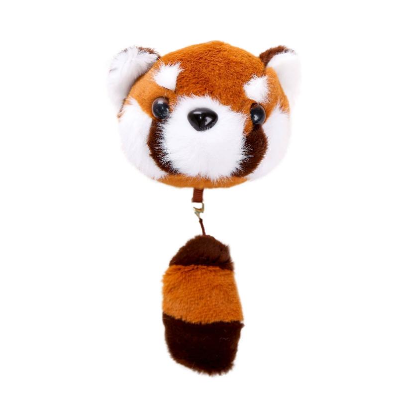Raccoon Mini Plush Toy Cartoon Animal Keychain Backpack Pendeent Holiday Gifts
