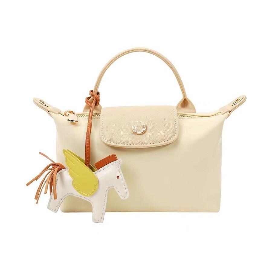 "Borsa Tote Passeggiata Brezza Primaverile alla Moda, Piccola Borsa a Mano, Versatile Borsa Monospalla a Tracolla."