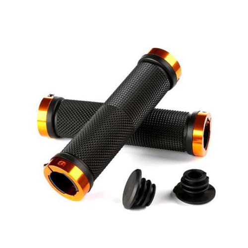 Manopole per Manubrio Bici con Blocco Gomma Morbida Manopole Mountain Bike Antipolvere Impermeabili Manubrio Bici Antiscivolo Manicotti MTB Accessori Ciclistici