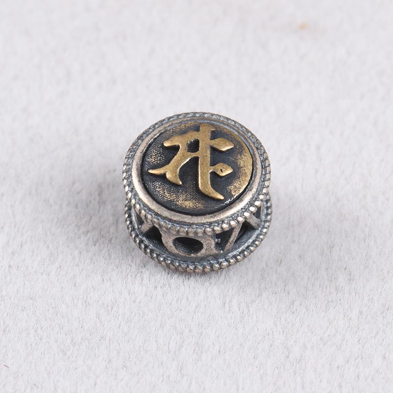 S925 Sterling Silver Guardian Deities Bracelet with Mantra Beads & Zodiac Animal Charms