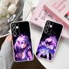 HSR Castorice Clear Mobile Phone Case for Samsung Galaxy S25 S24 S23 S22 S21Plus FE Ultra Colorful Cover