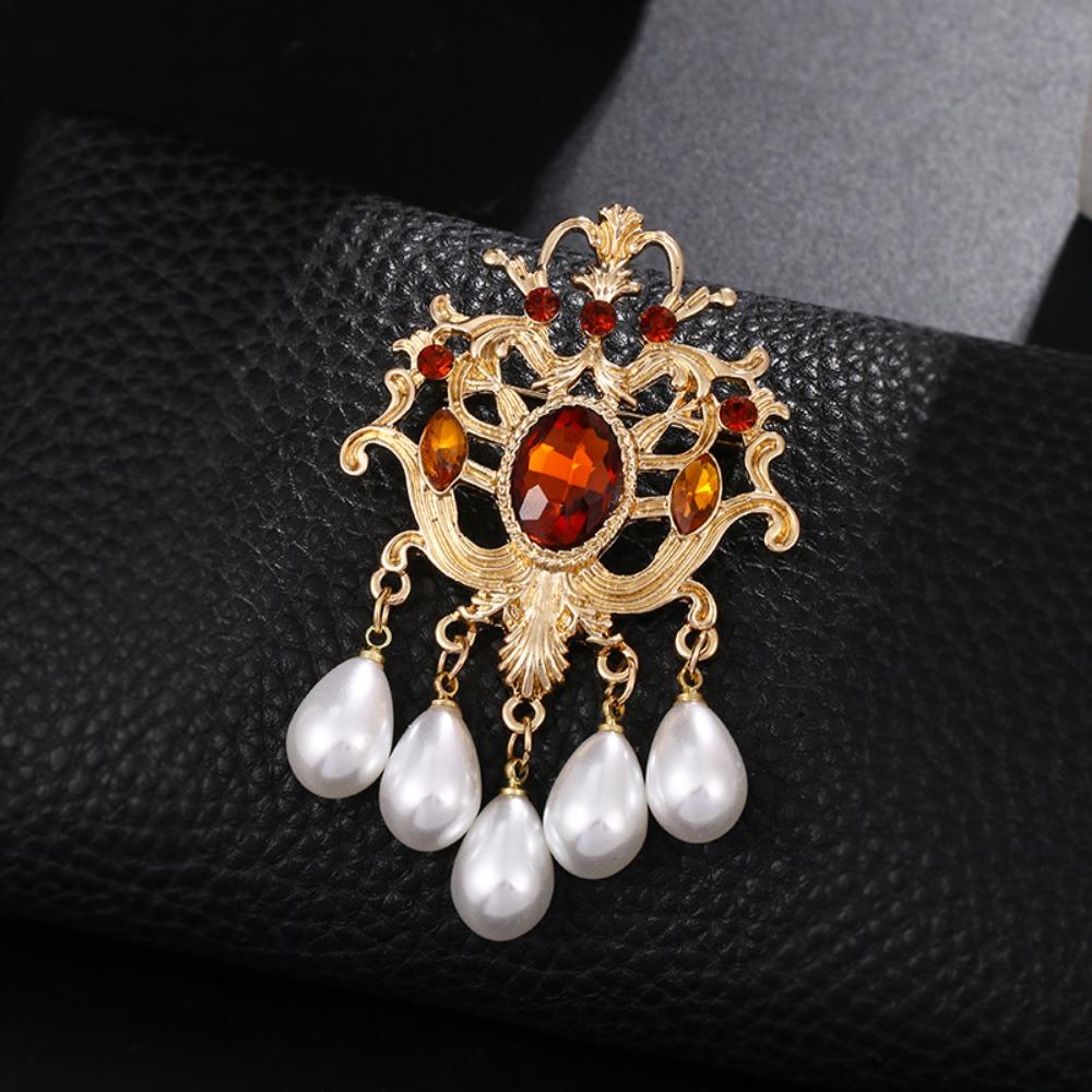 Korsage Schleife Brosche Anstecknadel Anti-Licht Kragenanstecker Damenbekleidung Zubehör