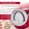 Frusta a bordo flessibile per accessori mixer Kitchen Aid, Ciotole per planetaria 6 Quarts con sollevamento ciotola, Accessori frusta a bordo piatto 6 QT