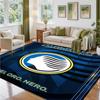Atalanta FC Design Crystal Velvet Rug Soft Decorative Mat for Bedroom Entrance