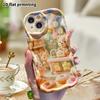 Phone Case: 2D flat, fits iPhone 18, 17, 16, 15, 14, 13, 12Pro protective case, Animal Bakery, perfect Christmas and Halloween holiday gift
