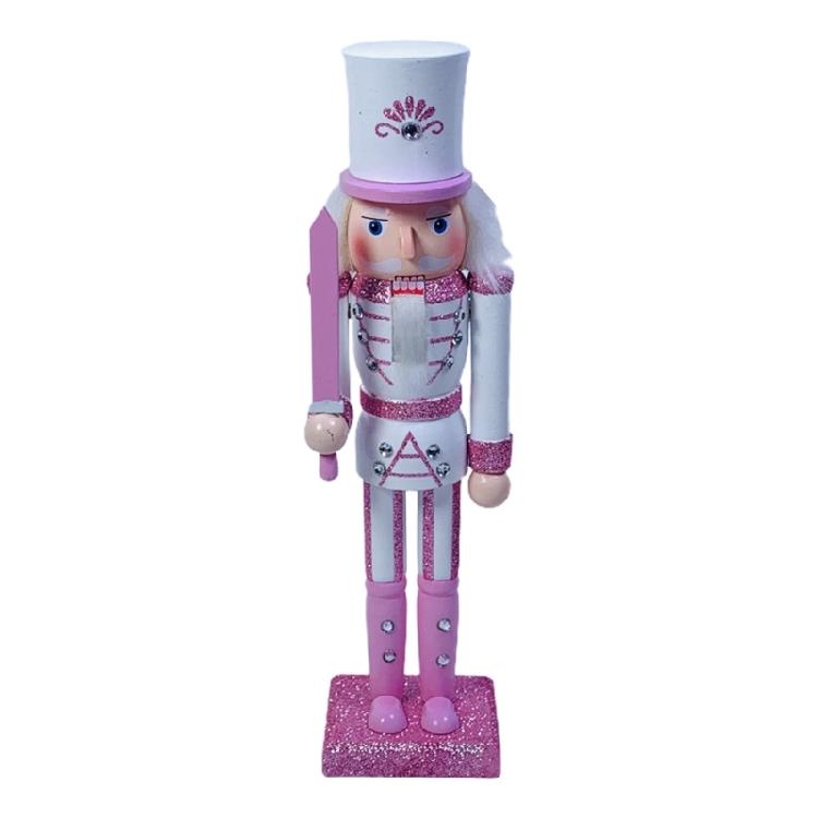 Nutcracker Soldier King Christmas Decor for Indoor Tabletop Desktop Holiday Home