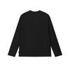 Fila Milano Series Pullover Versatile Fashion Comfortable Personalized Knitted Long Sleeve Sweatshirt Men Sweatshirt Black F11M515208F-BK