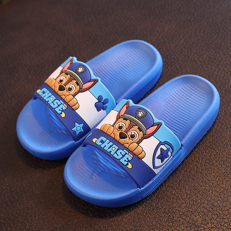 Pantuflas Antideslizantes de Interior y Sandalias de Baño para Niños Pequeños de Paw Patrol