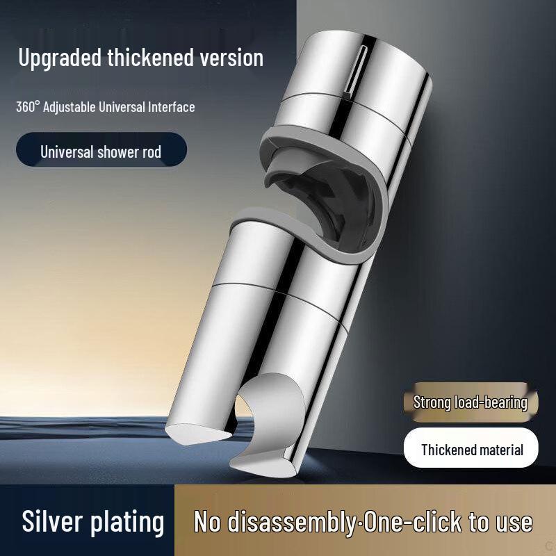 

OLOEY Universal Clip-on Shower Head Holder