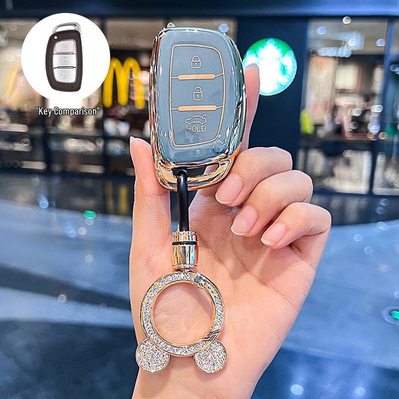Hyundai Key Cover: Sonata, ix35, Langdong, Mingtu, ix25, Yue Dong, Reina, Elantra Key Shell Bag