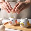 Cute Ceramic Egg White Yolk Separator Kitchen Tool for Baking Cooking Home Use Easy Clean Egg Filter Gift