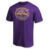 Ncaa Louisiana State University Tigers Lsu Tigers Pure Cotton Short-Sleeved T-Shirt