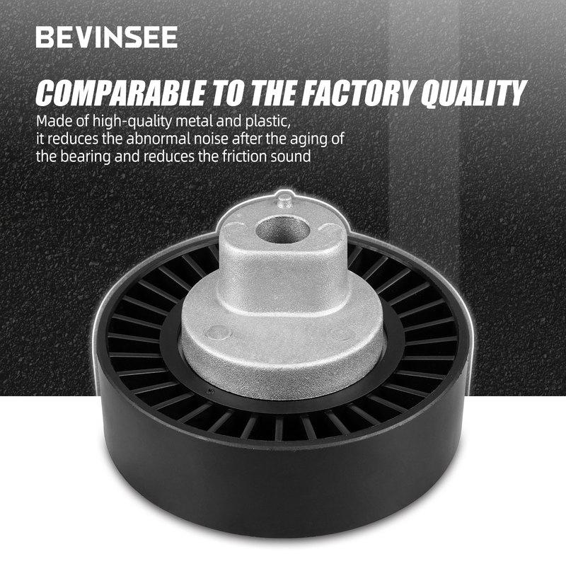 Drive Belt Tensioner Idler Pulley for BMW E46 E39 E36 X5 E53 Z3 Z4 325i 328i 525i 528i 530i, Replace for 11281748130,11287841228
