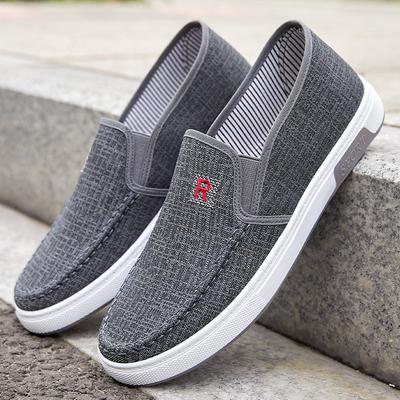 Sapatos de pano Sapatos casuais respiráveis masculinos Sapatos de pano antigos de Pequim Sapatos masculinos novos Sapatos para casa