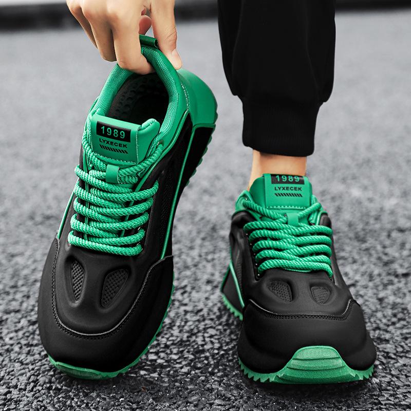 Men's shoes sports shoes autumn and winter new shoes platform heightening casual shoes trend youth running dad shoes trendy shoes