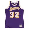 Maillot NBA - Mitchell & Ness - Magic Johnson - Violet - Taille M (L Français) - Sans Manche
