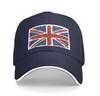 UK National Flag Country Snapback Cap Denim Cap Adult Unisex Four Seasons Hats for Women Cap for Men Hats One Size