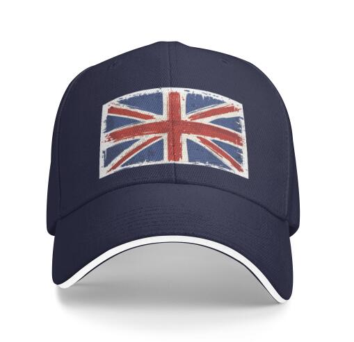 UK National Flag Country Snapback Cap Denim Cap Adult Unisex Four Seasons Hats for Women Cap for Men Hats One Size