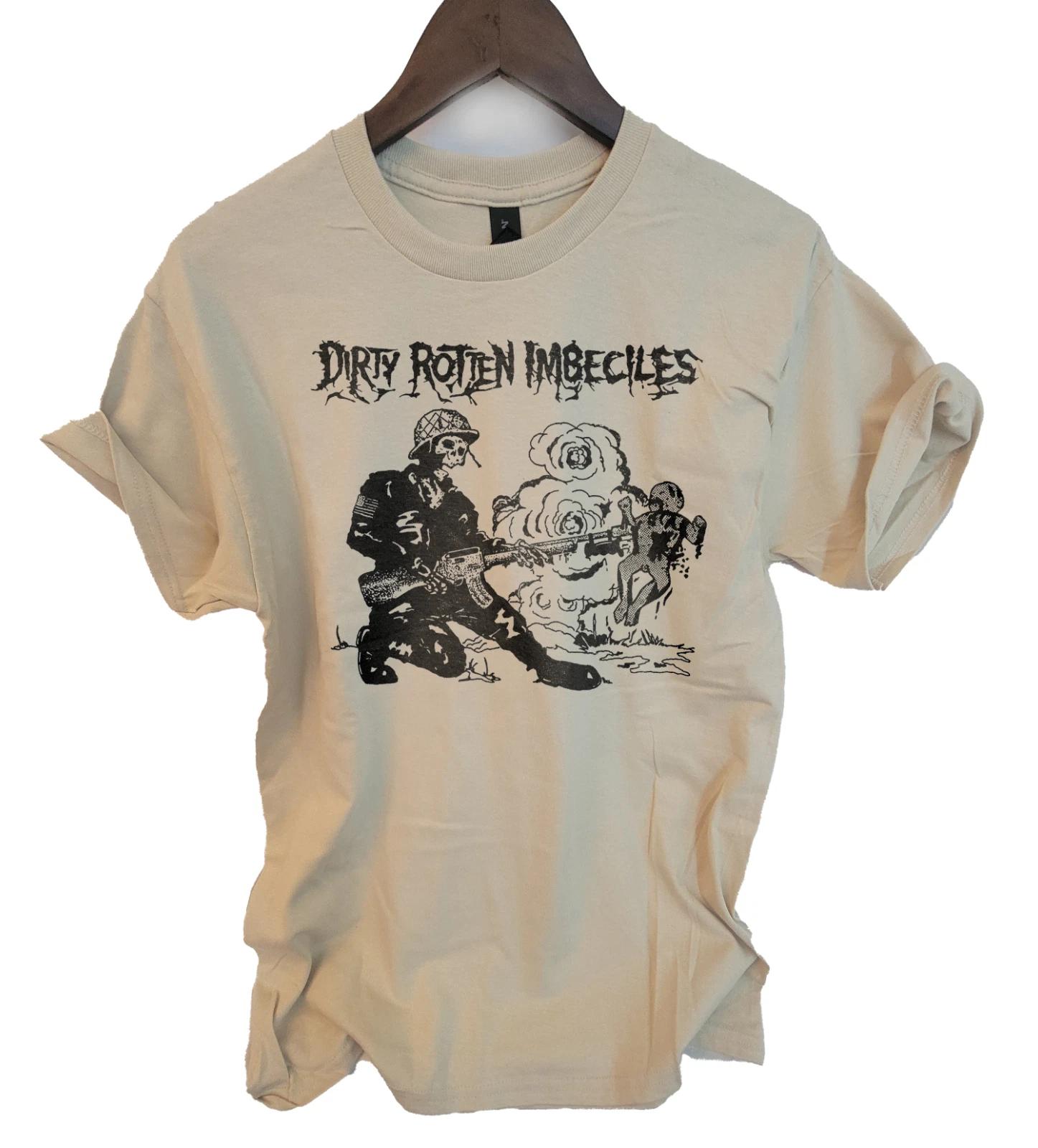 DRI band t T-Shirt punk hardcore dirty rotten imbeciles S