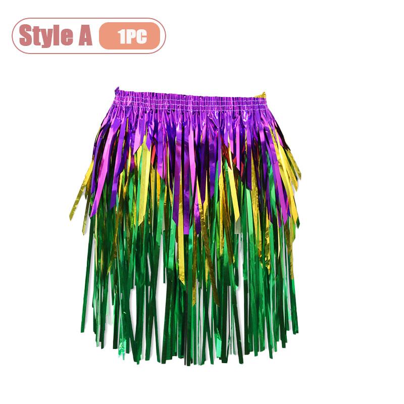 

Карнавальная юбка с бахромой Фиолетово-золотисто-зеленая Костюм для танца Марди Гра Юбка для выступления по восточным танцам с кисточками Вечеринка Аксессуары As Shown