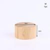 1/5 Pcs Eco-Friendly Screw Bamboo Bottle Caps With Reducer Replace Empty Bottle Caps With Drop Plug Real Bamboo Cover Screw Cap