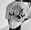 Dragon Ball Trend Krátký Rukáv Letní Trend Pohodlí Sportovní Ležérní Poloviční Rukáv Populární Oblečení pro Páry Poloviční Rukáv Krátký Rukáv