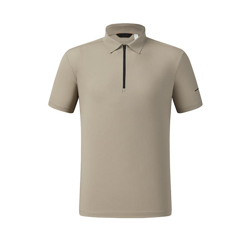 

FILA Golf Series Fashion Simple Classic Basic Sports Comfortable Short Sleeve Polo Shirt Men tops Light-Rock-Gray A11M625163FGY S