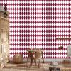 Harlequin Diamonds Wallpaper Pink and Light Gray for Living Room and Bedroom 50x1000