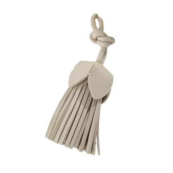 Fusk Läder Tofs Hängande Prydnad DIY Hantverk Tillverkning Vintage Tofs Hänge Väska Plånbok Bil Nyckelring Skolväska Hängande Dekoration