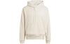 adidas Lounge Sweatshirts Unisex Beige Hooded Moderate Regular IC4081