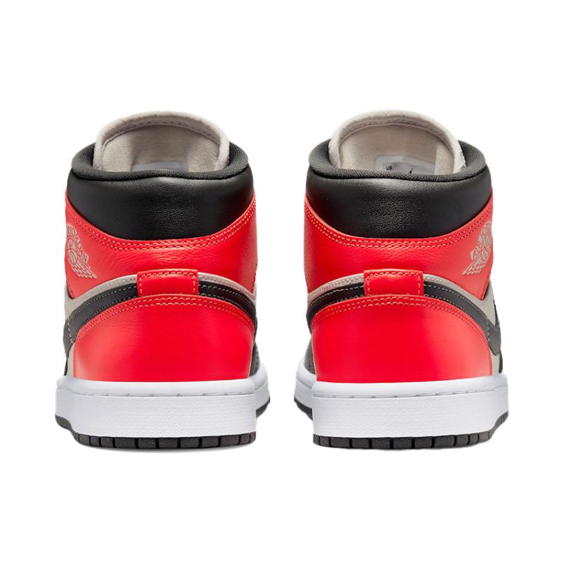 Jordan 1 Mid Newsprint Light Orewood Brown Women's Jordan DQ6078-100