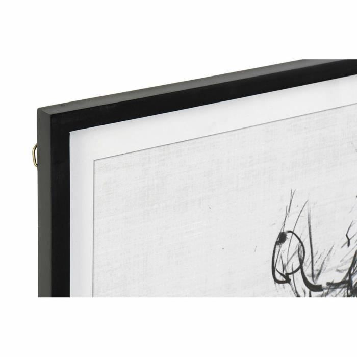 Cadre 70 x 2,5 x 90 cm femme moderne (2 unités)