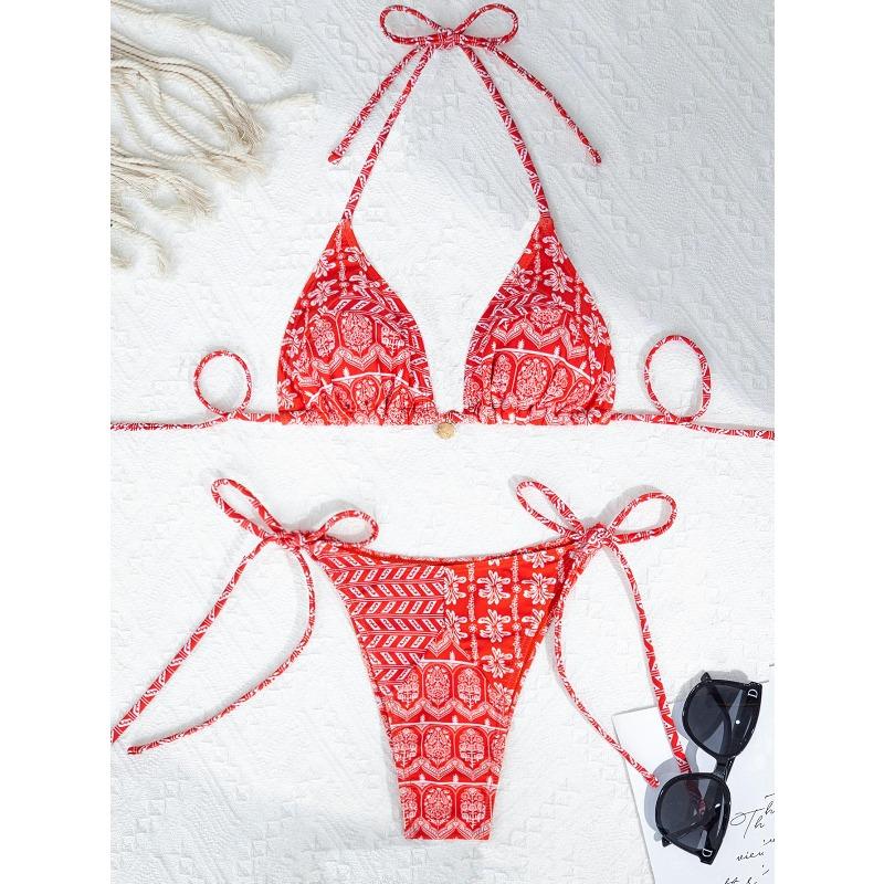 Costum de baie Bikini Nou cu Șireturi pentru Femei Costum de Baie Premium Costum Sexy de Plajă Modă de Vară