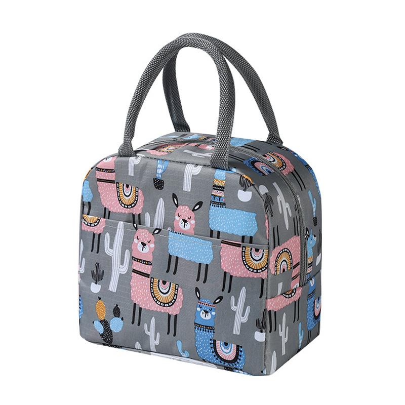 Lunch Bag Cooler Tote Portable Insulated Box Canvas Thermal Cold Food Container School Picnic For Men Women Kids Travel Lunchbox