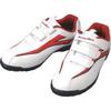 Fukuyama Rubber 3-Piece Magic Safety Sneakers, Arrow Max #61, Red, Size 25.5cm