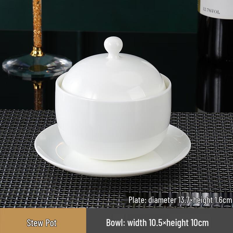 Chinese Style Bone China Stew Pot