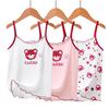 Girls' Summer Ice Silk Cartoon Camisole – Lightweight and Versatile