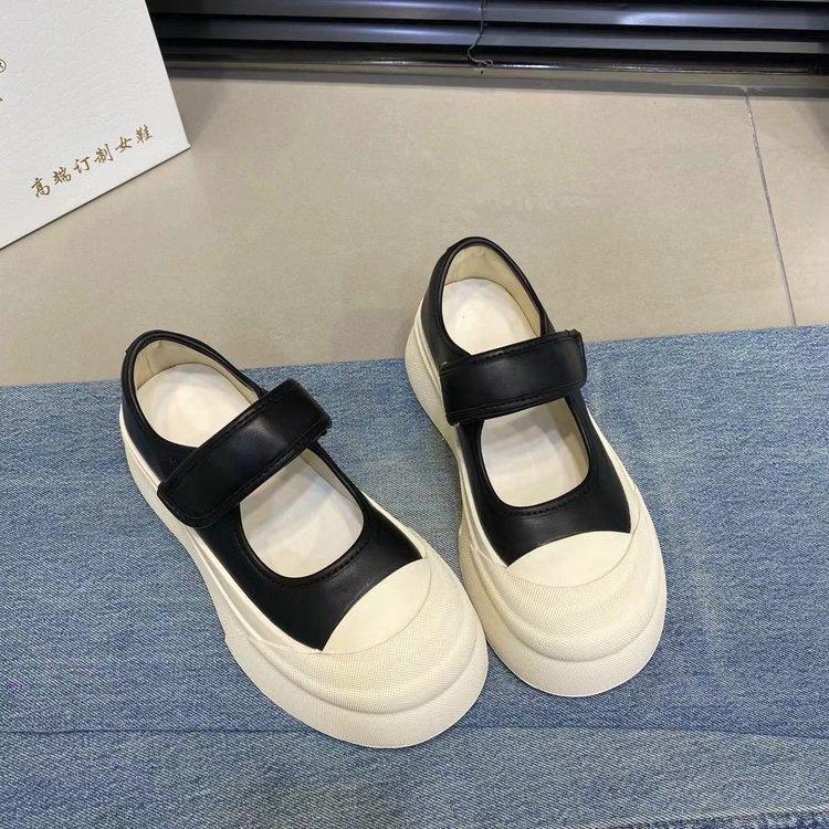 2025 Spring New Soft Girl Lolita Jk Japanese Single Shoes Platform Heightening Loafers Mary Jane Small Leather Shoes Women