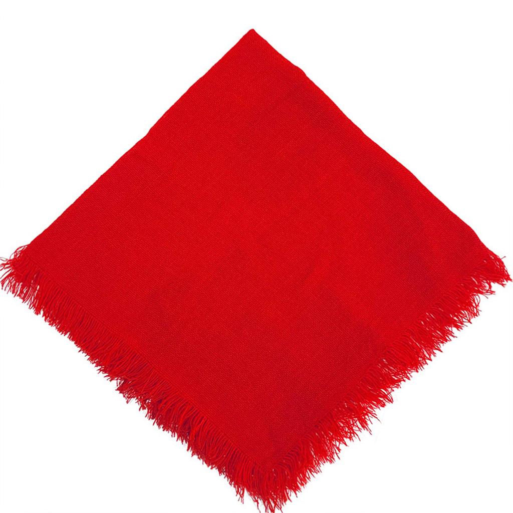Popular Rural Headwrap for Adult Unisex Fashion Solid Color Furry Trim Headcover Breathable Thin Bandanas for All Age