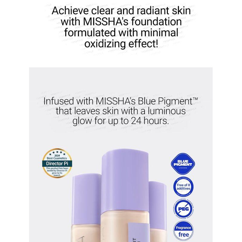 MISSHA - Layering Fit Foundation Semi Glow - 4 Colors