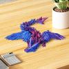 3D Printed Feilong Living Room Ornaments Multi-Jointed Movable Dragon With Wings Tabletop Home Decoration
