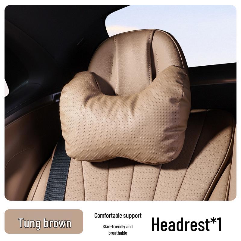 Mercedes Headrest & Lumbar Support Pillow for C/E/A/S Class, GLC260, GLE450, GLB.