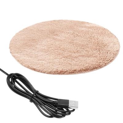 40cm Pet Cat Dog Bed Body Winter Warmer Carpet Pet Plush Electric Blanket Heated Seat Animals Bed Heater Mat Heating Pad