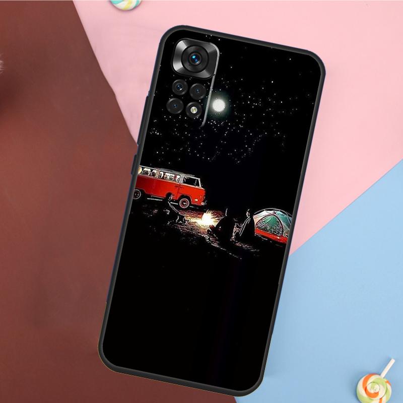 Camping Nature Mountain Cover For Xiaomi Redmi Note 13 14 Pro 12 11 9 10 9S 10S 11S 12S Redmi 14C 10C 12C 13C Case