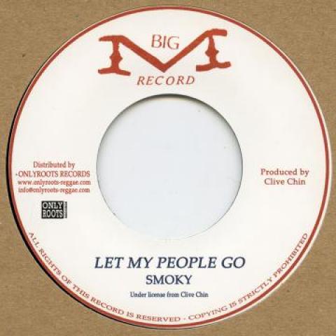 

7inch Record SMOKY - Let My People Go (Tell My People) OR86 Big M/Onlyroots 2017 France Reggae, Ska & Dub Used