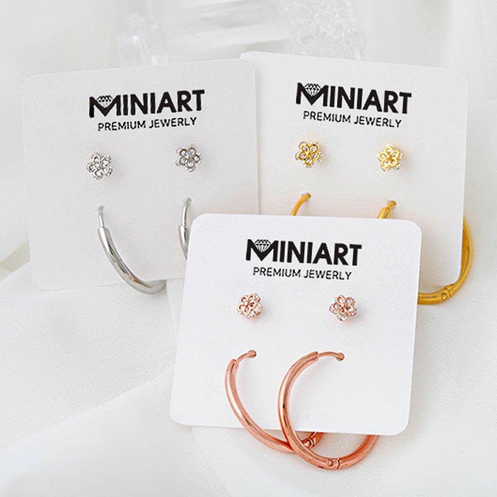 Chamomile Piercing + Ring Piercing [Sold as a Pair]