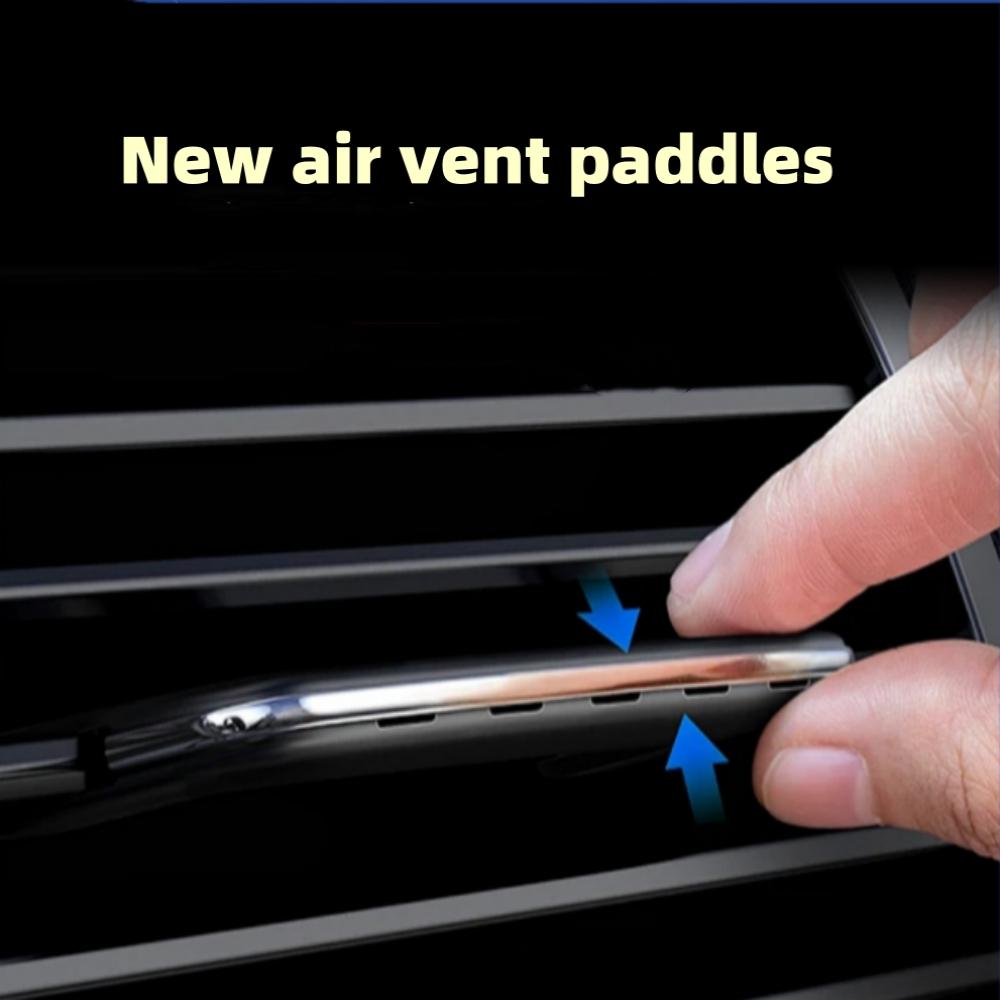 New General Car Dashboard Grille Air Outlet Paddles Suitable for Toyota Air Conditioning Cold Air Outlet ABS Buckle Car Interior